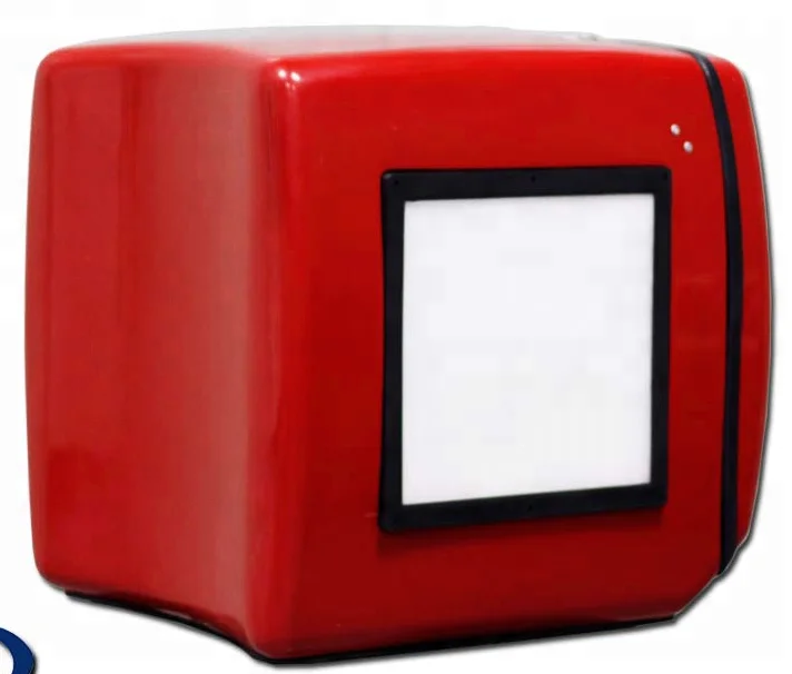 118L светодиодный мотоциклетный ящик для доставки с тремя рекламными пластинами Модель №