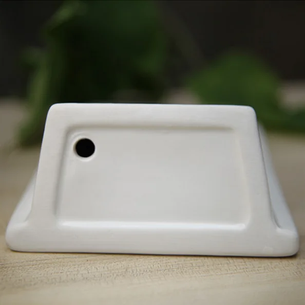 Белая фоторамка, керамический цветочный горшок, офисное растение, бонсай, креативный керамический современный 15,5*12*6 см, 10 шт., украшение для дома/подарок