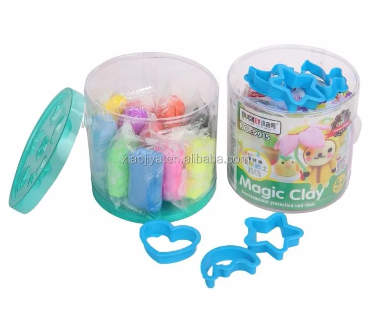 Оптовая торговля китая популярные 12 цвет волшебный свет глины для детей