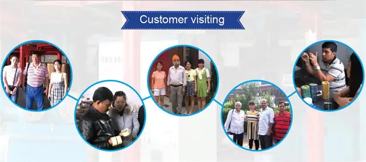 customer visit for  tape