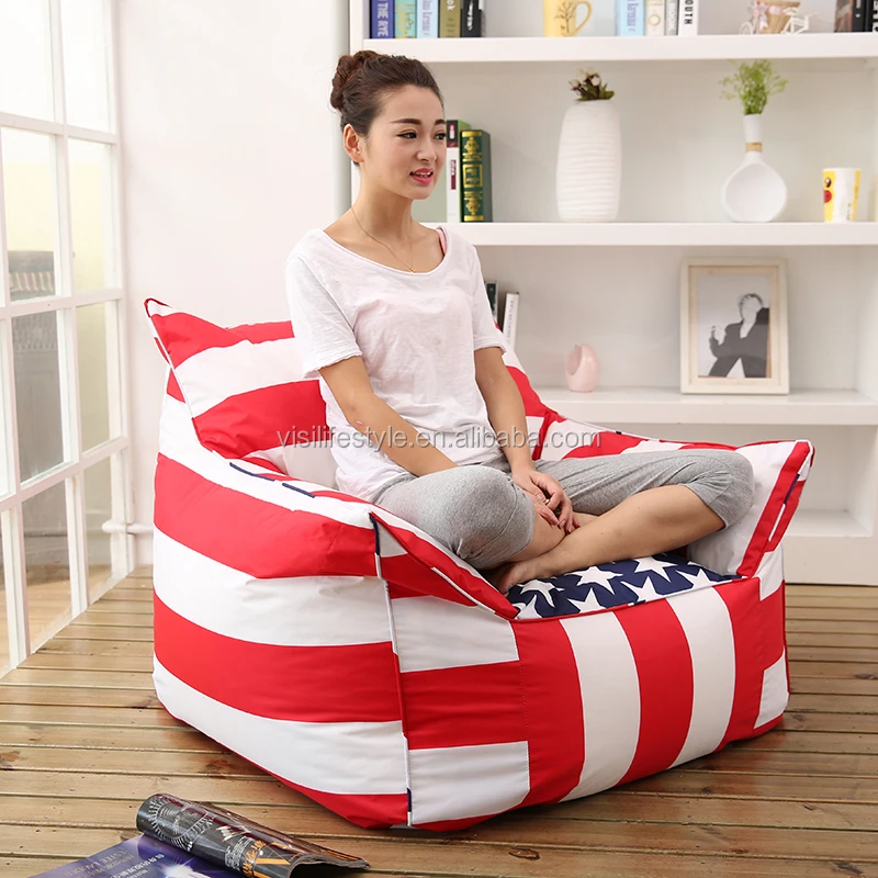 2016 Classic Usa Flag Polyester Bean Bag Armchair Patio Chair Garden Furniture Buy Garden Chair Patio Chairs Outdoor Beanbag Product On Alibaba Com