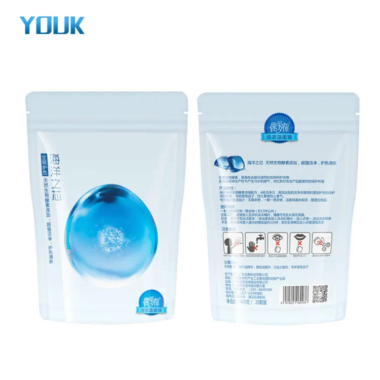 3in1 Laundry Capsules Pods Bulk Detergent Capsules Scent Beads Gel Ball