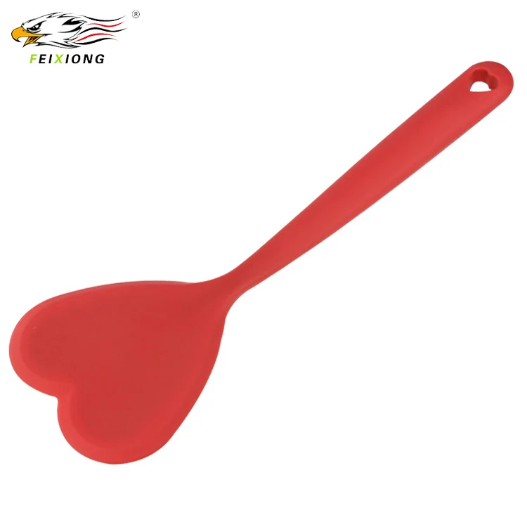 heart silicone spatula