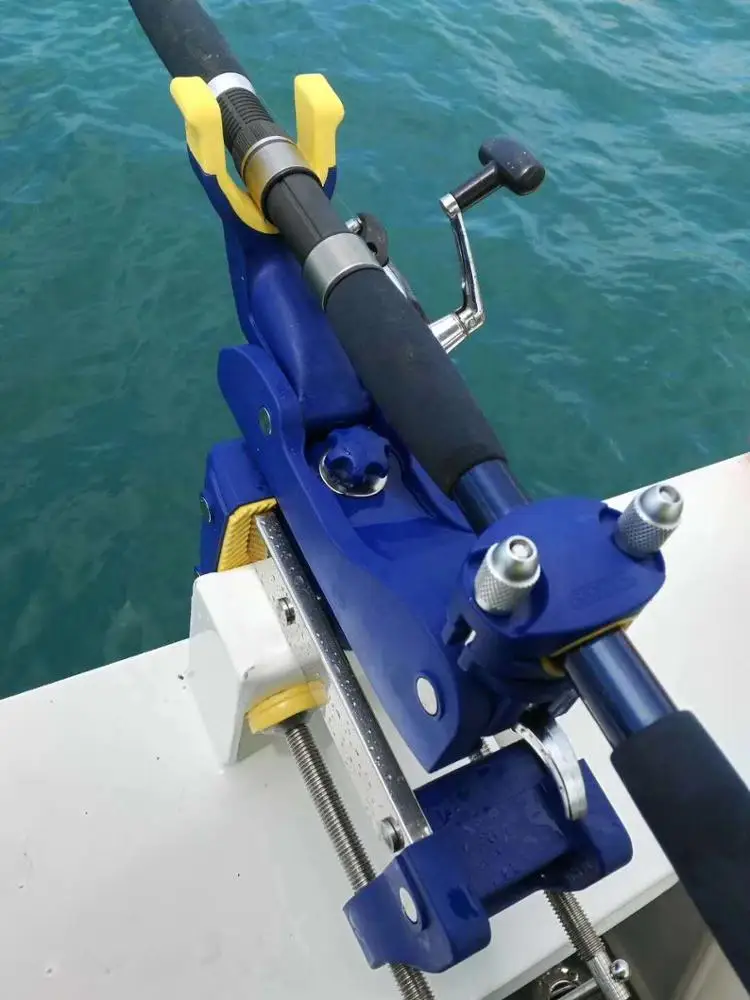Sanben Fishing Boat Rod Holder with Adjustment Angle of 360 Degree, Can Be  Installed Horizontally and Vertically, Suitable for Both Sea Fishing and