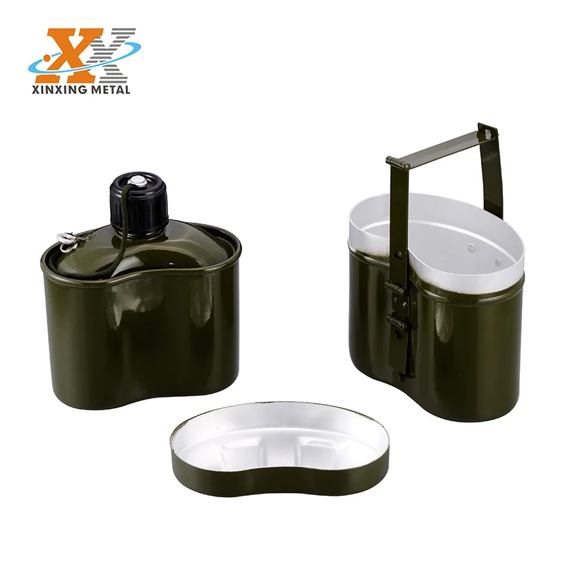 High Quality 1L Aluminum Canteen With Cup