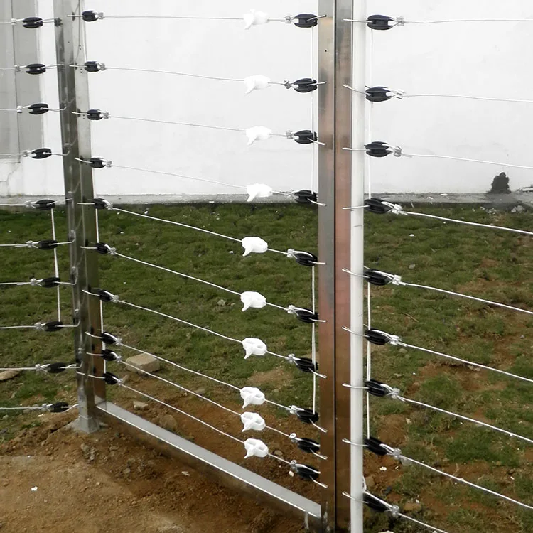 Mini clôtures dissuasives de générateur d'impulsions haute tension