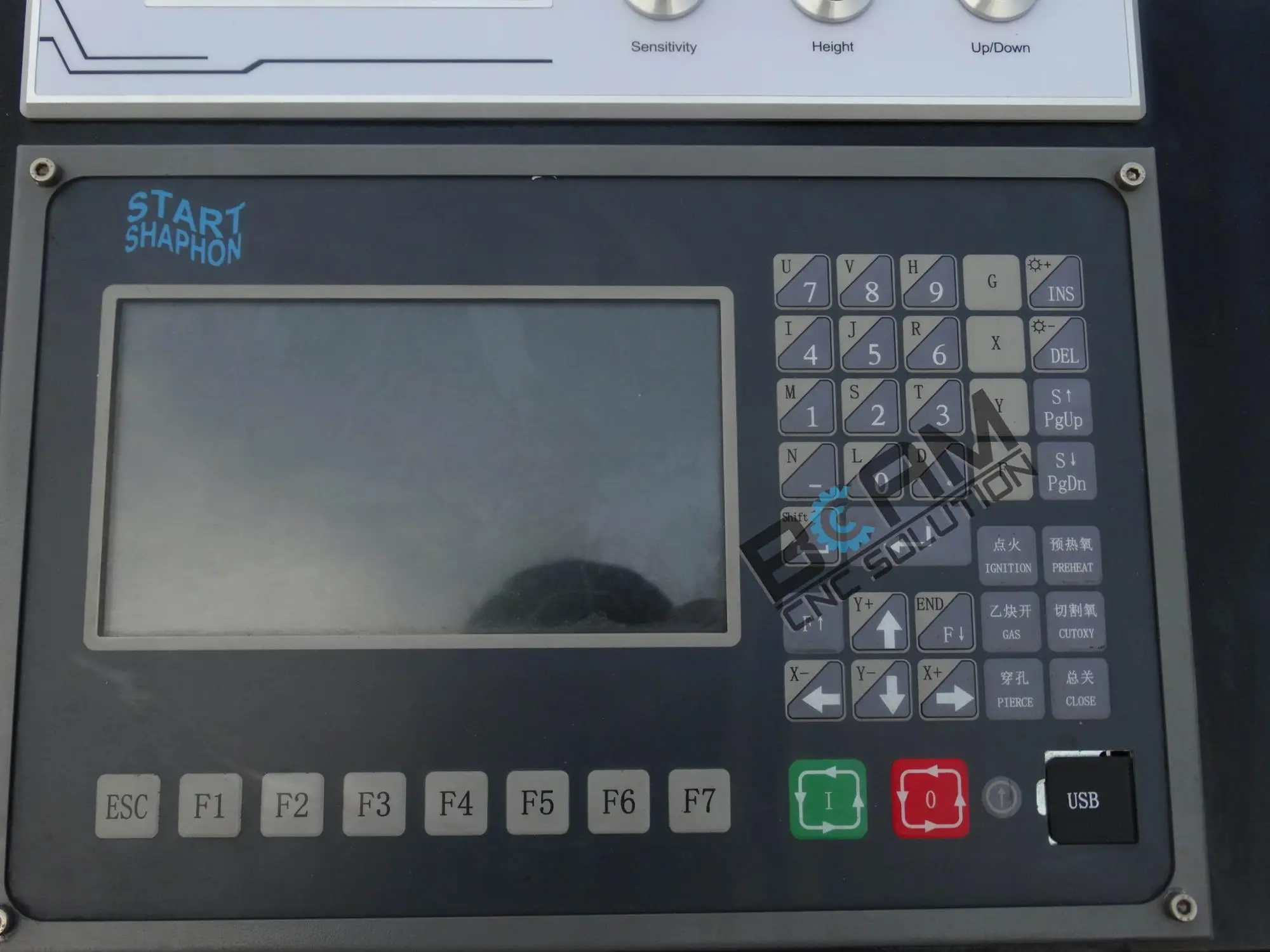 
BCAMCNC 2060 плазменный станок для резки толстого металла в Китае 