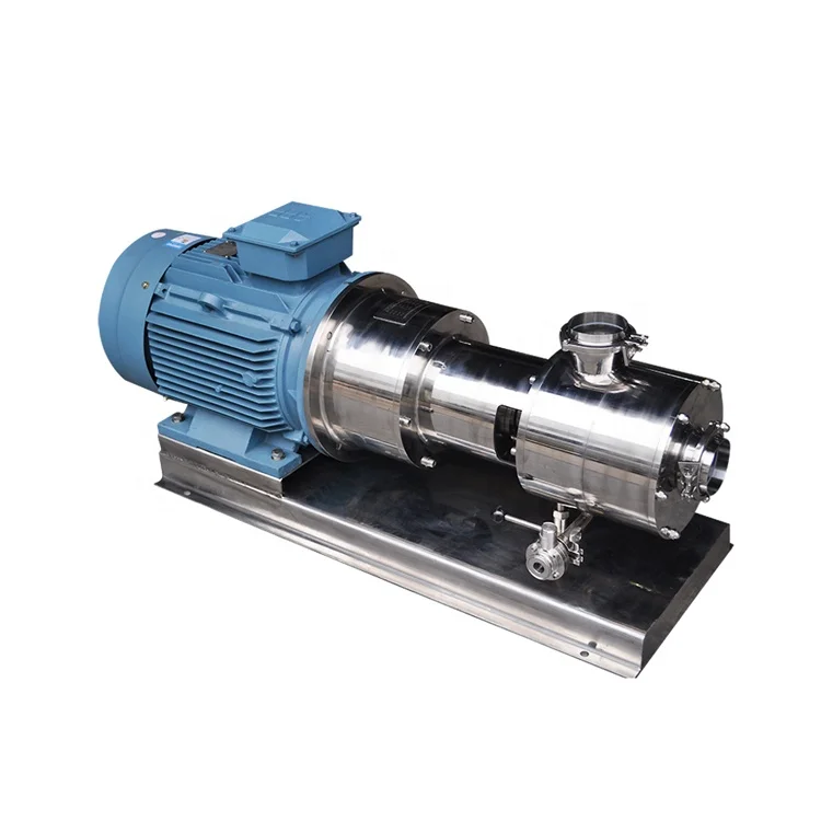 In Line High Speed Shear Homogenizer Pump High Shear Pump Emulsifying Pump
