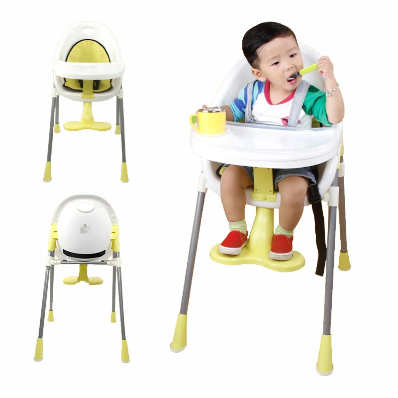 high chair with large tray