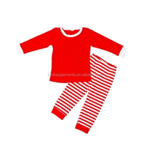 Wholesale Boutique Kids Clothing Family Matching Baby Pajamas Children Christmas Pajamas Sets