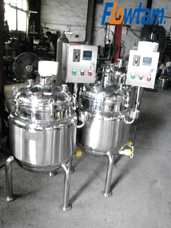 санитарно нержавеющей стали электрическое отопление смесительный бак с верхней вставить