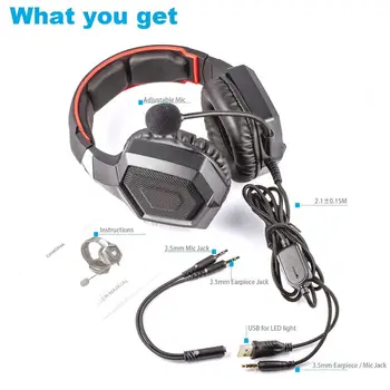 K8 professional gaming online headset