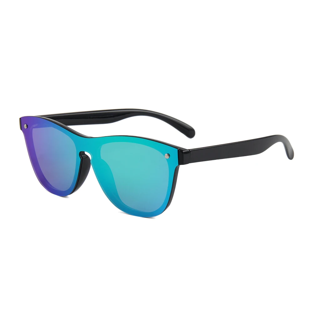 CE UV400 PC Frame AC Lens Custom Logo Printing Transparent Color Plastic Glasses  for Ladies