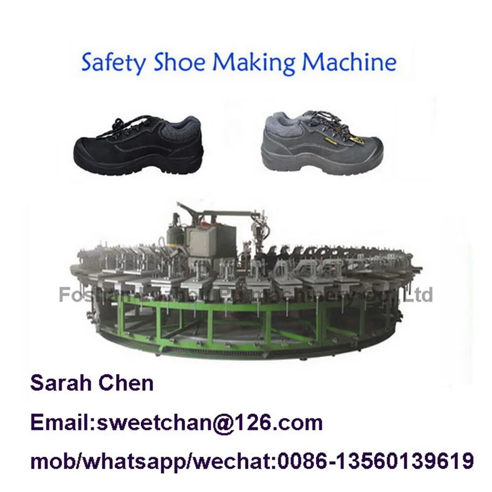 Desma Type Shoe Injection Machine Pu DIP Sandal Making Production Line