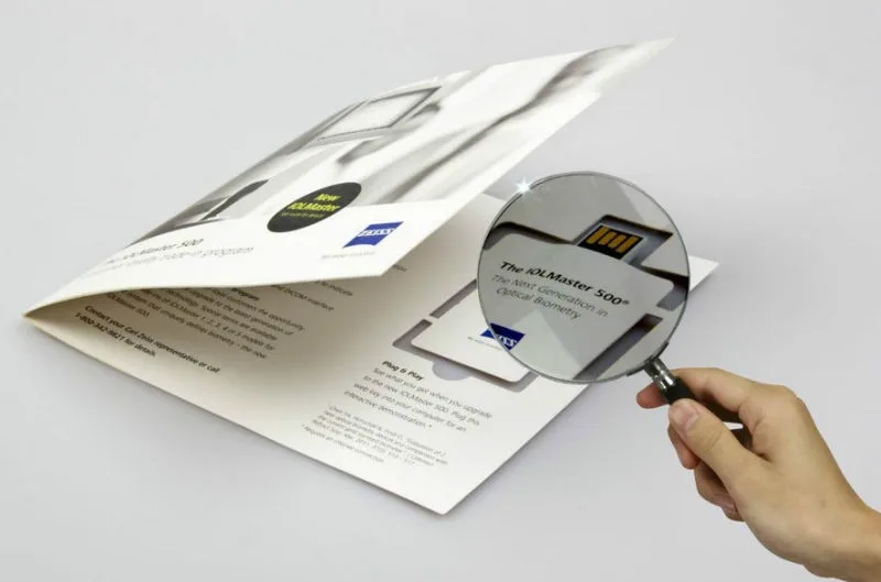 A4 A5 Size Webkey, 1MB Usb Memory Card  Paper Webkeys With Customize Url Link