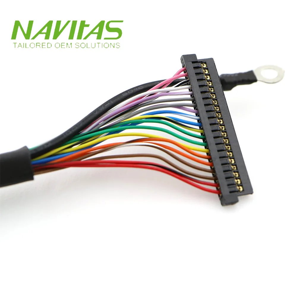 Source 40 Pin Shield Connector I-PEX 20679-040T-01 Lcd Lvds Cable For Lcd  Monitor on m.