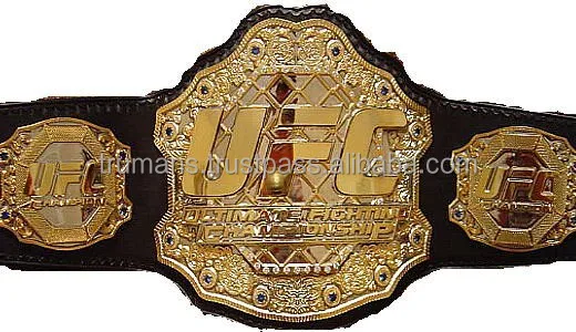 UFCカスタムチャンピオンベルト プロ仕様 高品質レザー 耐久性抜群 最