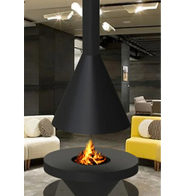 French Style Ceiling Mounted Hanging Fireplace Wood Stove Modern Fireplace Buy Cast Iron Stove Fireplace Enameled Wood Stove Modern Design Wood Burning Stoves Product On Alibaba Com