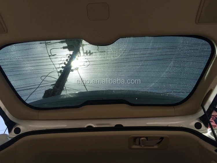 car rear window sunshade