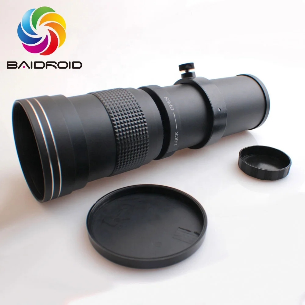 Объектив для телефотокамеры dslr Canon или Nikon с ручной фокусировкой 420-800 мм f8.3-16