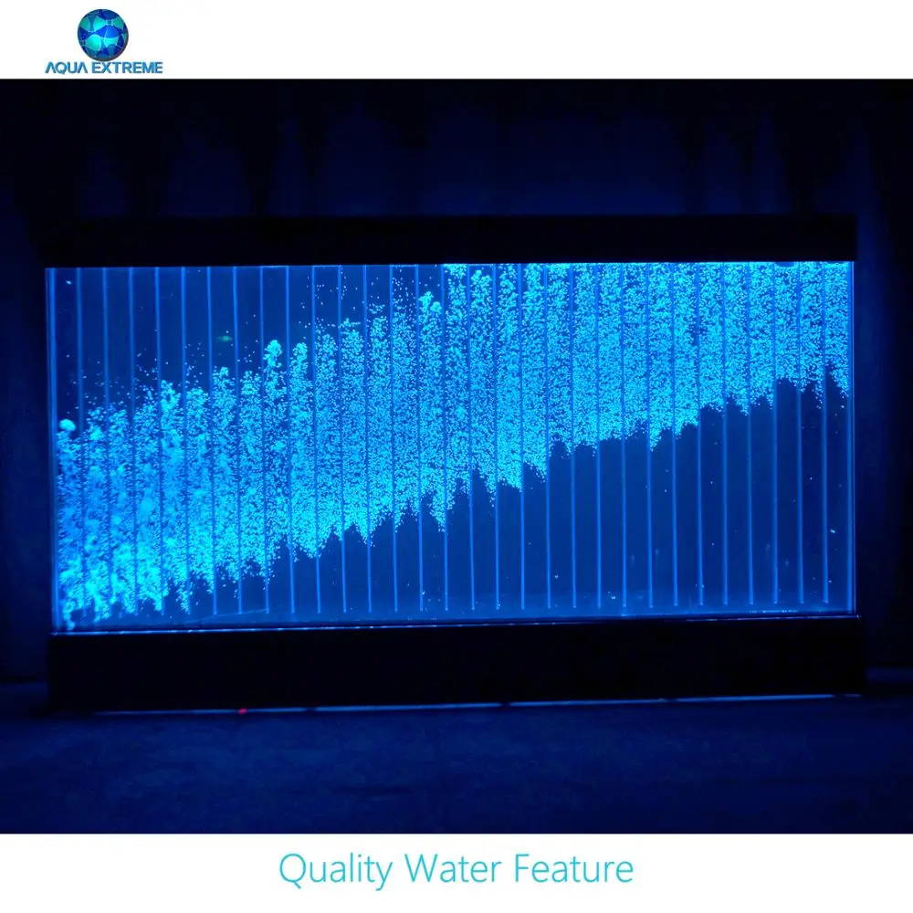 H5ft X W8ft   Programmable Bubble Wall. Window Type Installation