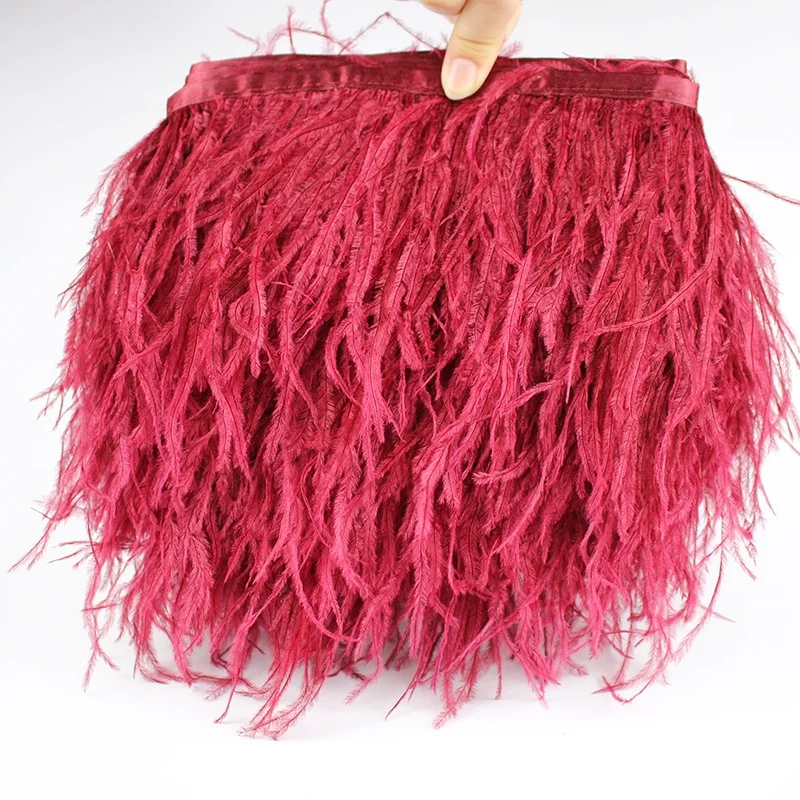 ostrich feather lace