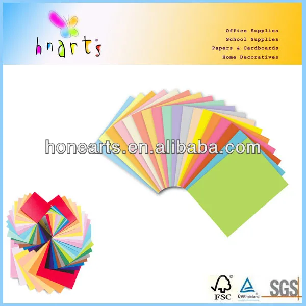 Large Size Coloured Cardboard Paper Sheets