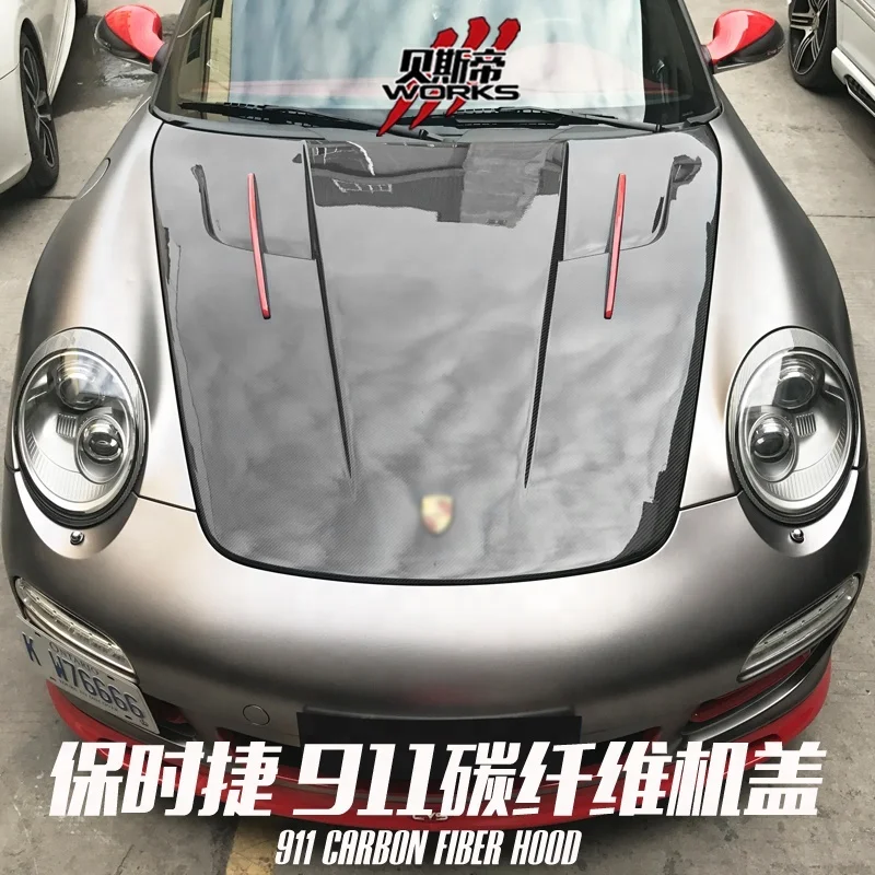 carrera 997 cayman 987のためのdarwinpro gスタイルカーボン繊維