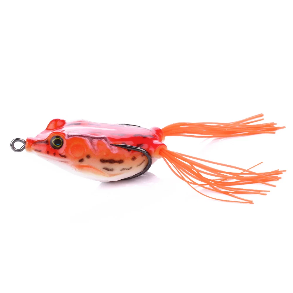 5 pièces/boîte grenouille leurre bar truite pêche leurres Kit