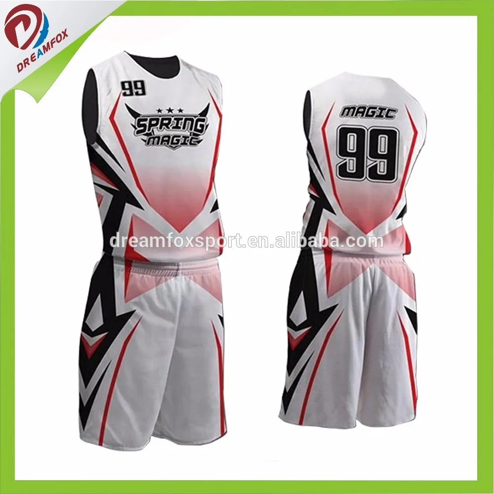 white jersey sublimation