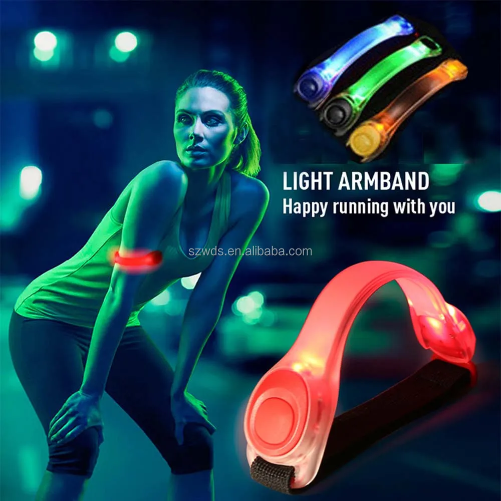 Details about   Safety Flashing LED Night Reflective Belt Strap Band For Cycling Running 