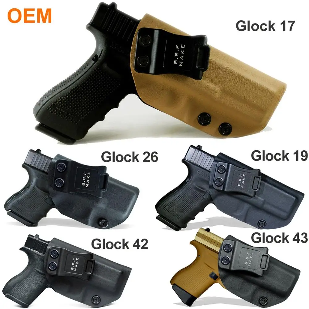 Iwb Kydex Holster Fit: Glock 19 17 25 26 27 28 43 23 3132 Gun Holster Inside Concealed Case Pistol Bag Accessories - Buy Holster,Kydex Holster,Gun Accessories Product on Alibaba.com
