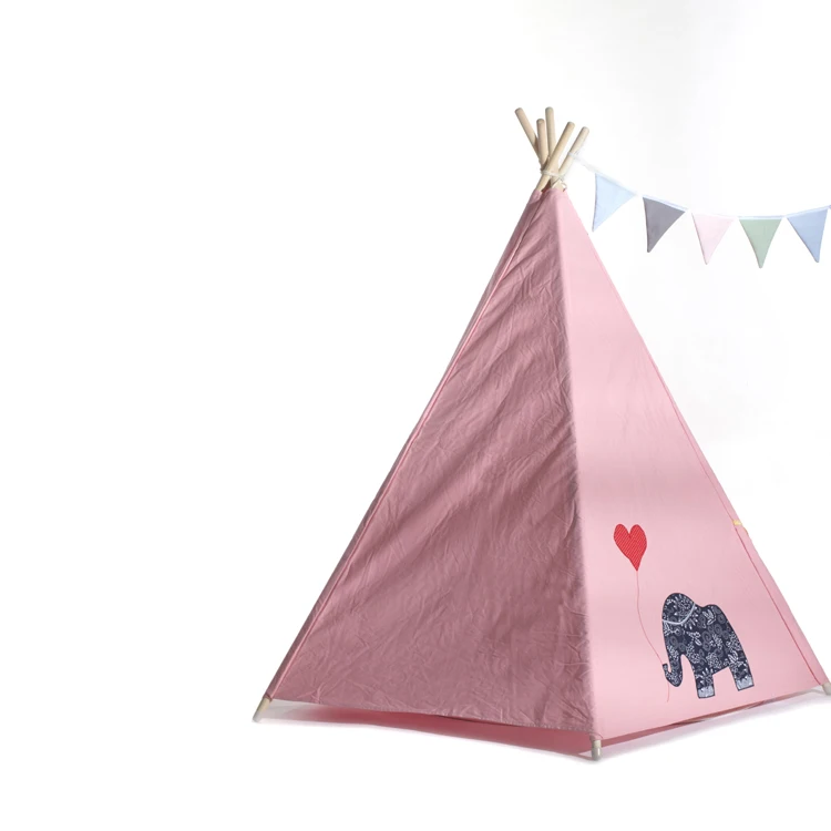 
 Детская игровая палатка дом из хлопчатобумажной ткани детские вигвам индийские палатки  