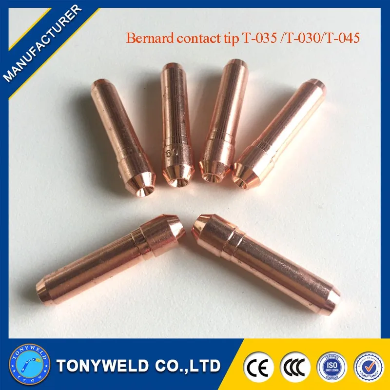 T-035 Gas Cooled Welding Torch Contact Tip for MIG .035'' 0.9mm ...