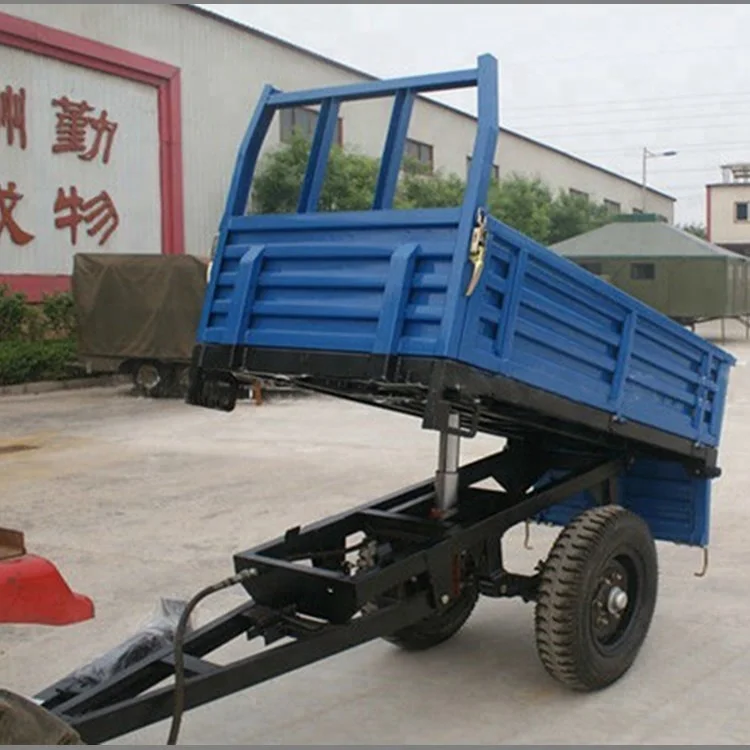 農業用トラクタートレーラー1.5t、ダンプカートレーラー