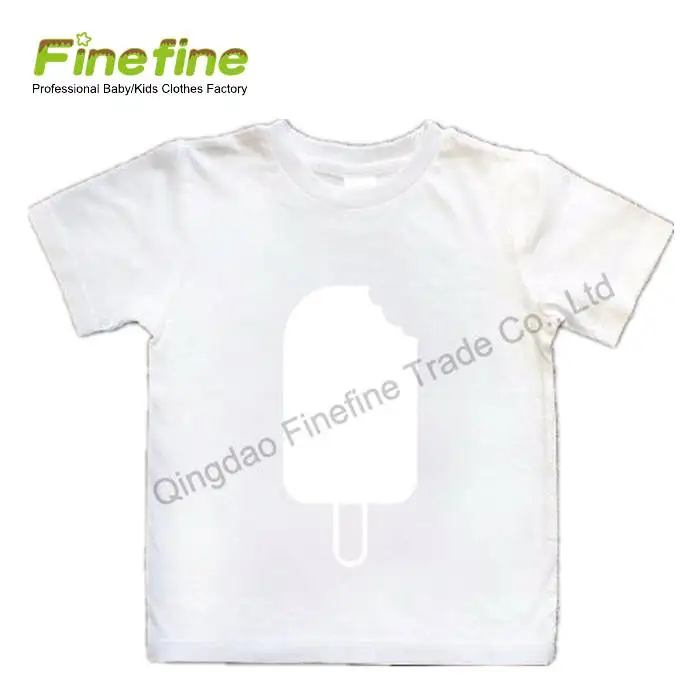 
От 1 до 7 лет летние, органический хлопок одиночный Джерси 160gsm для малышей и детей постарше футболка 