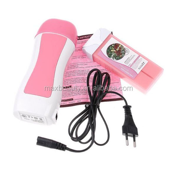 Высококачественный светодиодный дисплей электрический набор для восковой депиляции роликовый нагреватель воска лучший мягкий эпилятор домашнего