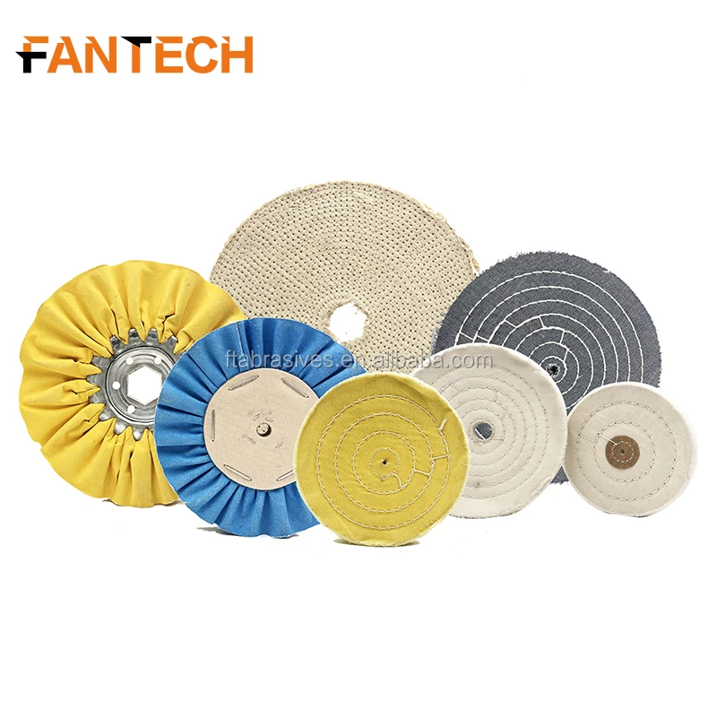 Cotton Wheel Racers Hot Selling High Efficiency Cotton Wheel for More Aggressive Polishing ...