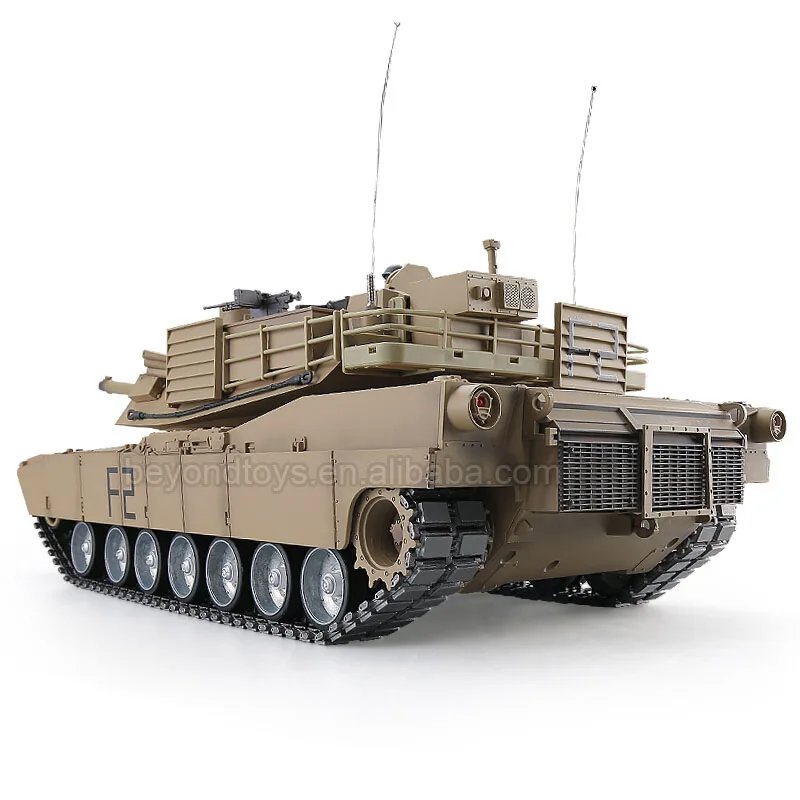 Henglong 1/16 Scale Camo Green M1A2 Abrams RC Tank Henglong 1/16 Scale Camo Green M1A2 Abrams RC Tank
