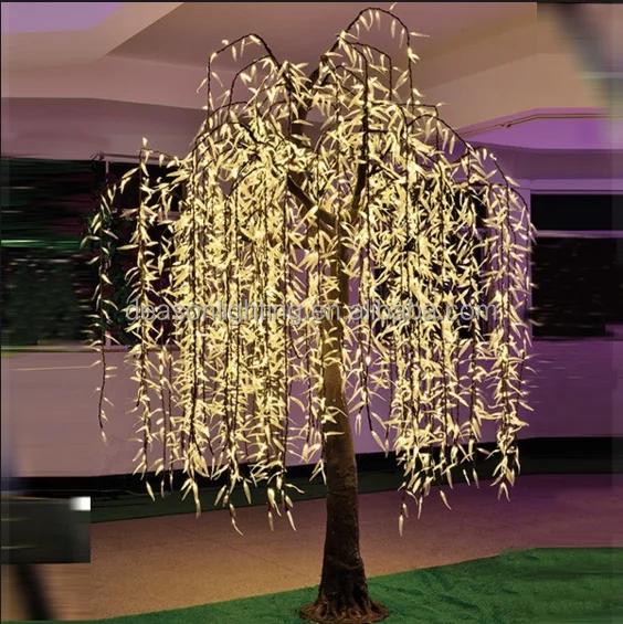 Artificial Ligthed Weeping Willow Tree