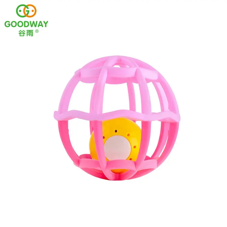 Пользовательские Нетоксическо безопасности мягкие детские игрушки Прорезыватель Музыкальный свет мяч