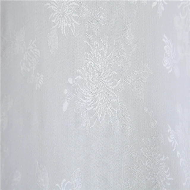 Китайский поставщик шелковой ткани, оптовая продажа, ароматный креп из 33% шелка, белая гладкая шелковая ткань