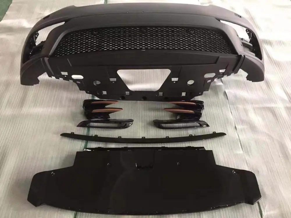2017 Velar Front Bumper Kit for 2018 Range Rover Velar Body Kit Black and Silver