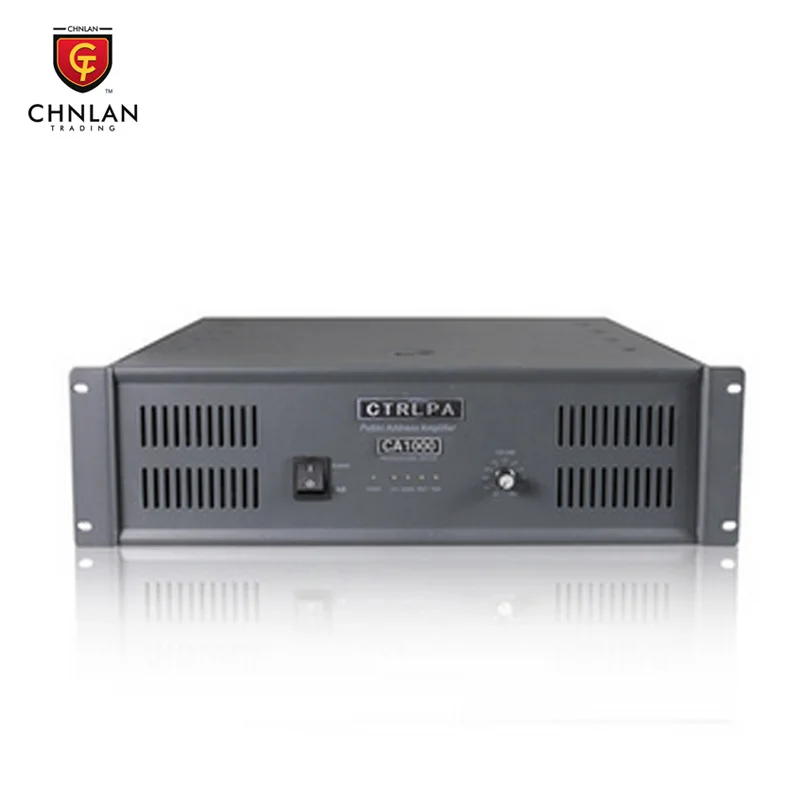 CT2000 PA System High Audio Power Amplifier 2000w Amplifier 100v