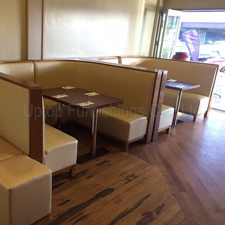 Customized Corner Restaurant Table and Benches Commercial Wooden Restaurant Furniture Restaurant Set Dining Set