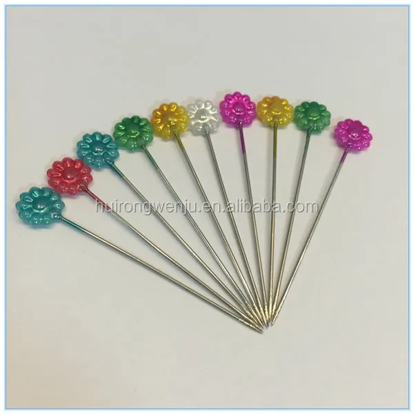 
Лидер продаж, жемчужная булавка в форме цветка, цветная булавка для жемчуга 