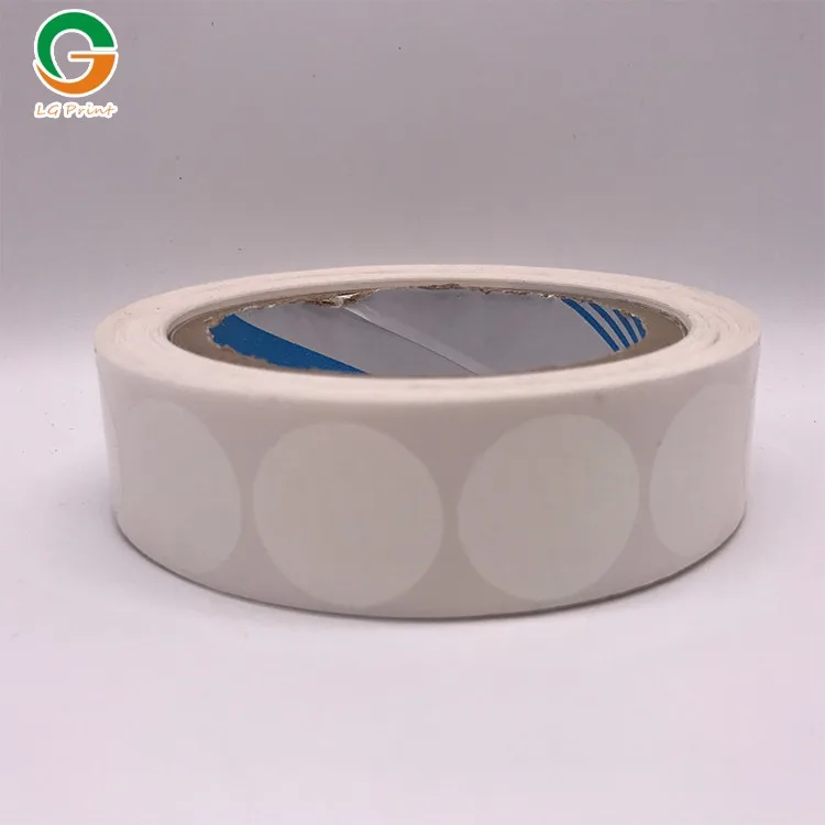 2021 Custom Perfume Packaging Circle Transparent Pvc Holographic Stickers