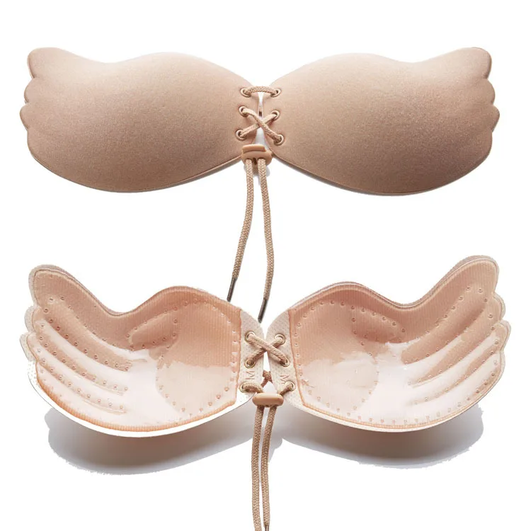 Fly Bra Strapless Silicone Push Up Invisible Bra Self Adhesive
