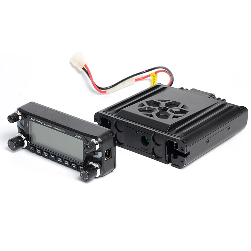 
 Новое поступление Zastone D9000 60 Вт Автомобильная рация 50 км Двухдиапазонная UHF VHF мобильный радиоприемник  