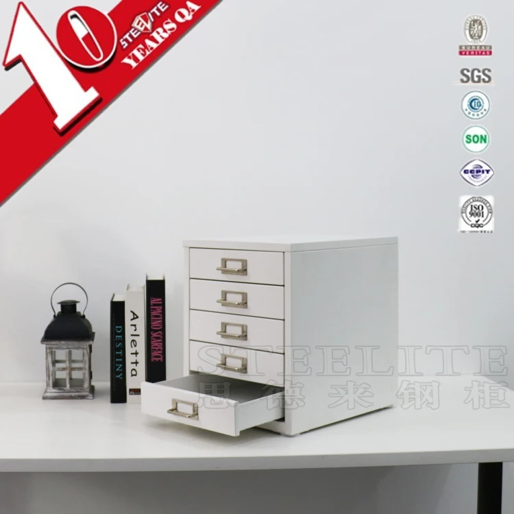 DESKORGA Untertischschublade - 2 Ausziehbare A4 Schubladen Aus Metall Für Schreibtisch-Organisation